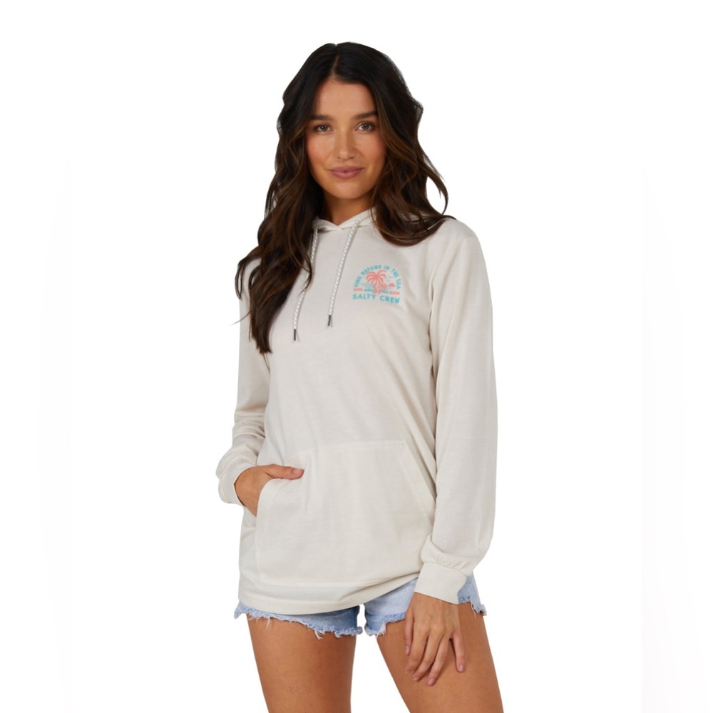 SALTY CREW GOOD TIMES HOODED TECH HOODIE - Picture 2 of 9